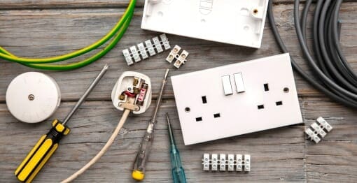 Domestic electrical work undertaken